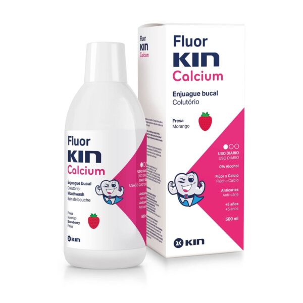 Fluorkin junior gel dentífrico fresa 75 ml