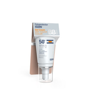 Fotoprotector gel cream dry touch color 50+