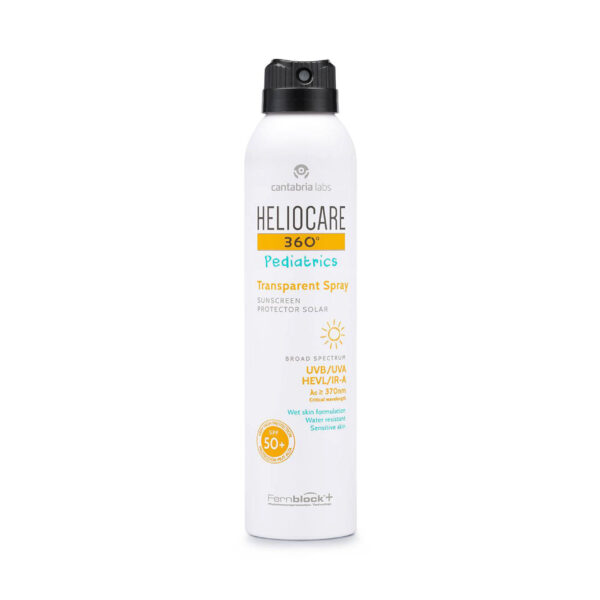 Heliocare 360º pediatrics transparent spray spf 50+