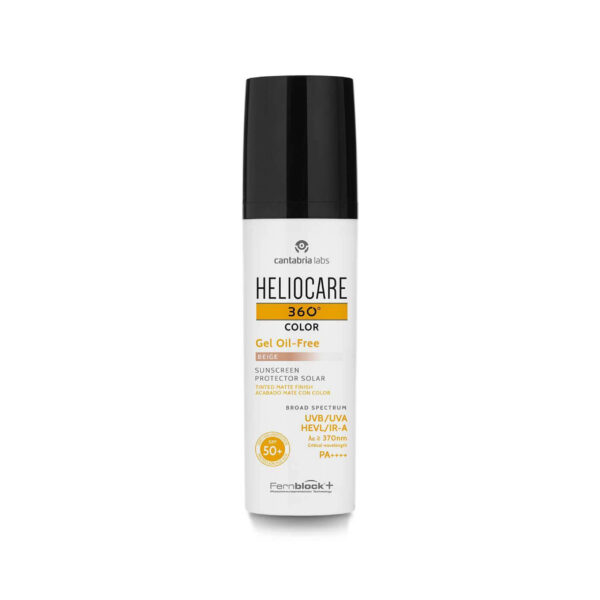 Heliocare 360º color gel oil free bronze intense spf50+