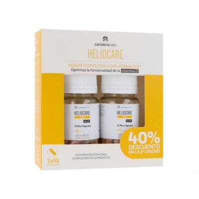 PACK HELIOCARE D PLUS 30+30 CAPSULAS