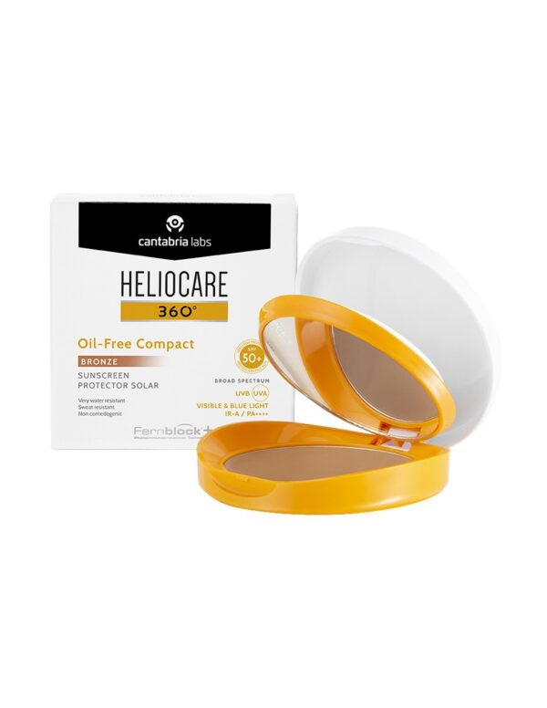Heliocare 360 Oil-Free Compact SPF50+ Bronze