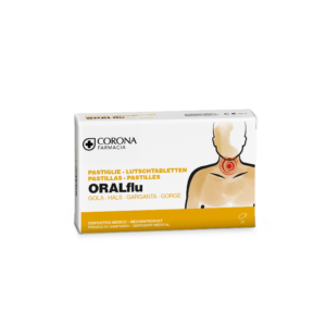 CORONA ORALFLU GARGANTA 20 PASTILLAS