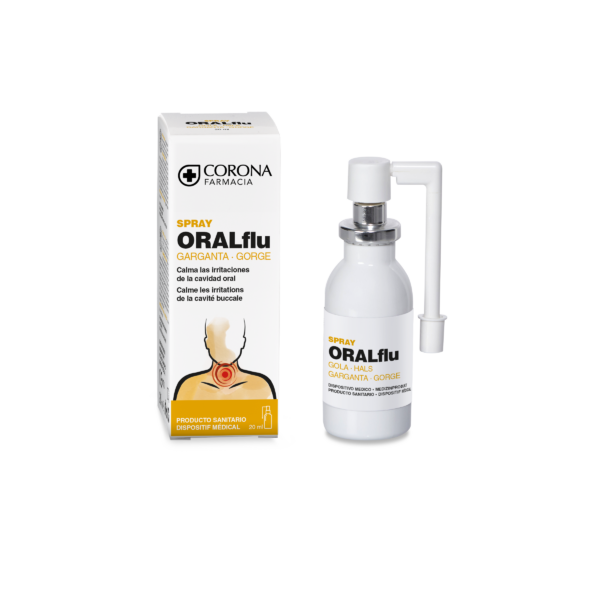 CORONA ORALFLU GARGANTA SPRAY 20ML