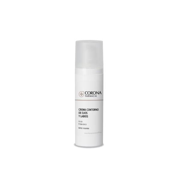 Corona crema contorno ojos labios antiarr hialu 50