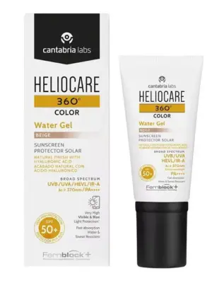 Heliocare 360 water gel spf50+ color beige