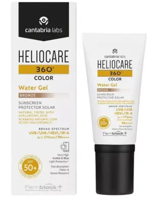 Heliocare 360 water gel spf50+ color bronze