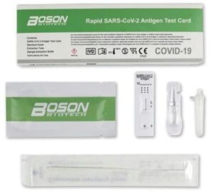 Test de antígenos rápido sars-cov-2 boson
