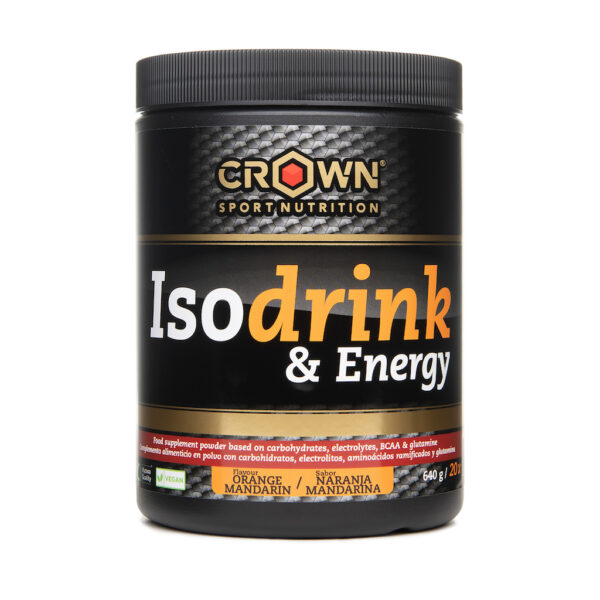 Isodrink & energy isotónico premium 640gr CROWN