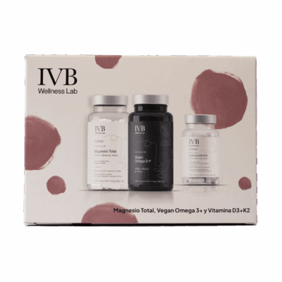 PACK ESENCIALES MAGNESIO + OMEGA3 + VITAMINA D3 K2 IVB WELLNESS LAB