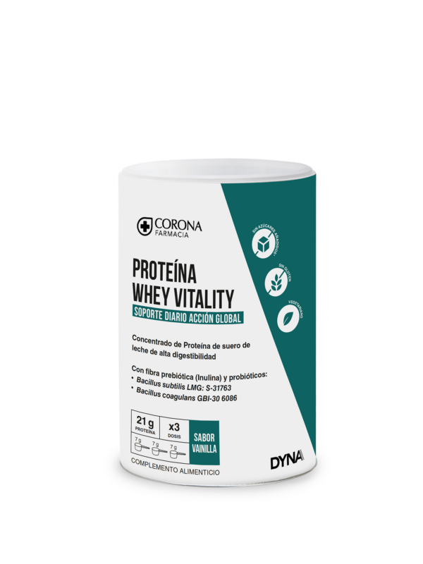 VAINILLA 300 DYNA PROTEÍNA WHEY VITALITY CORONA
