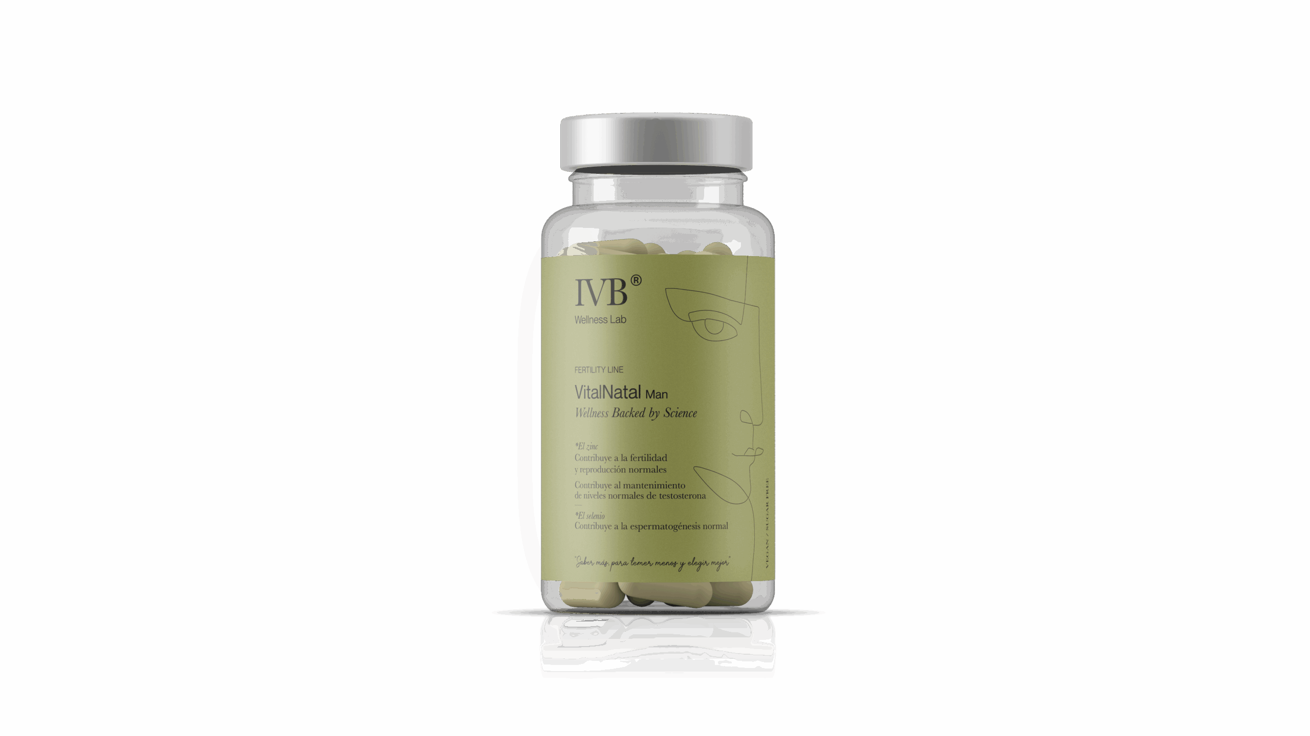 VITAL NATAL MAN 60 CAPSULAS IVB WELLNESS LAB