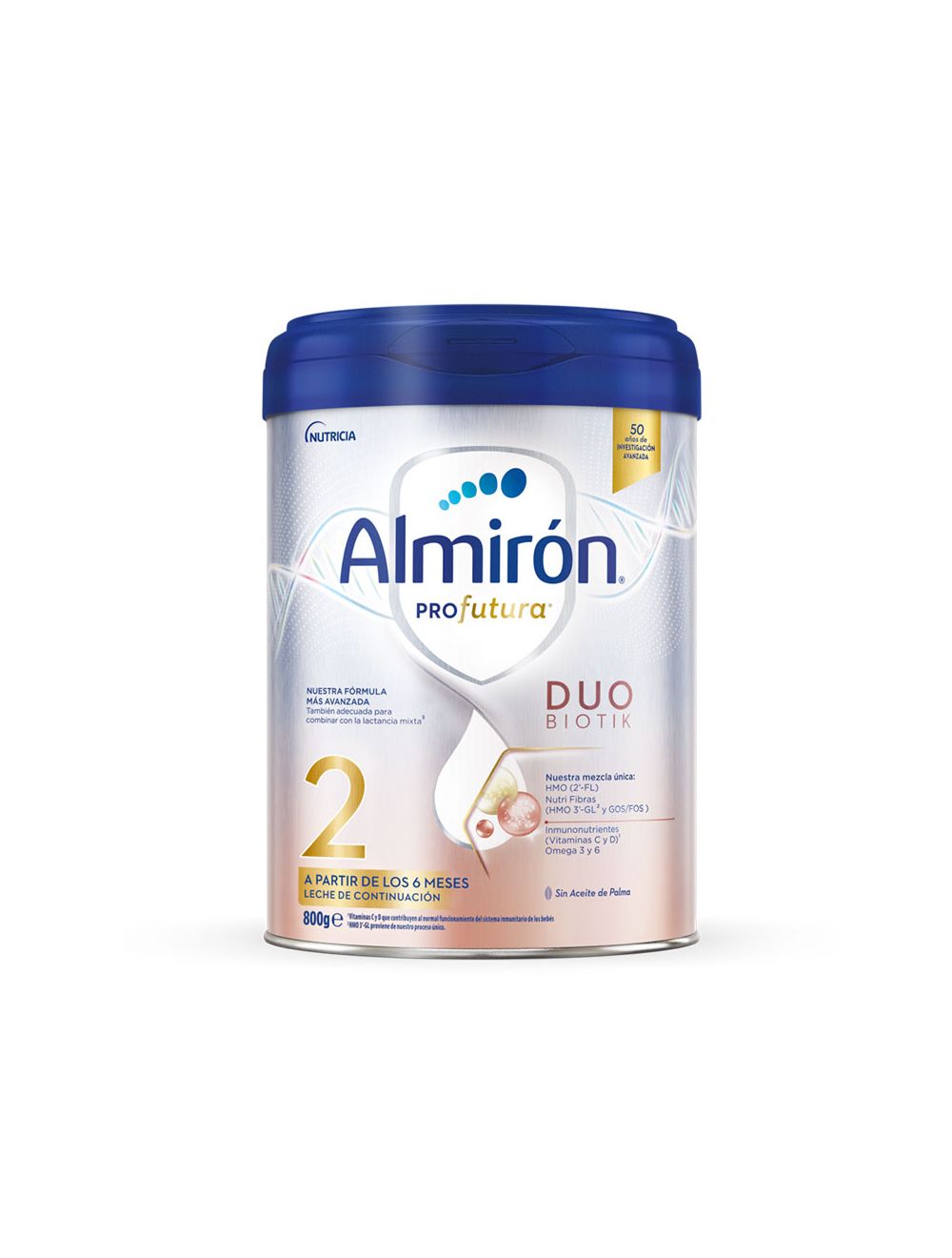 Almirón profutura 2 leche de continuación en polvo desde los 6 meses 800g -  Farmacia Corona