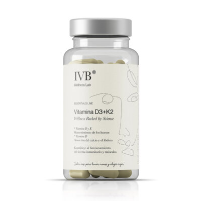 VITAMINA D3+K2 90 CAPSULAS IVB Wellness