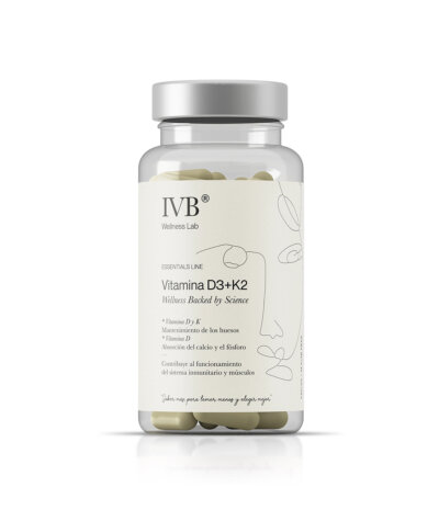 VITAMINA D3+K2 90 CAPSULAS IVB Wellness